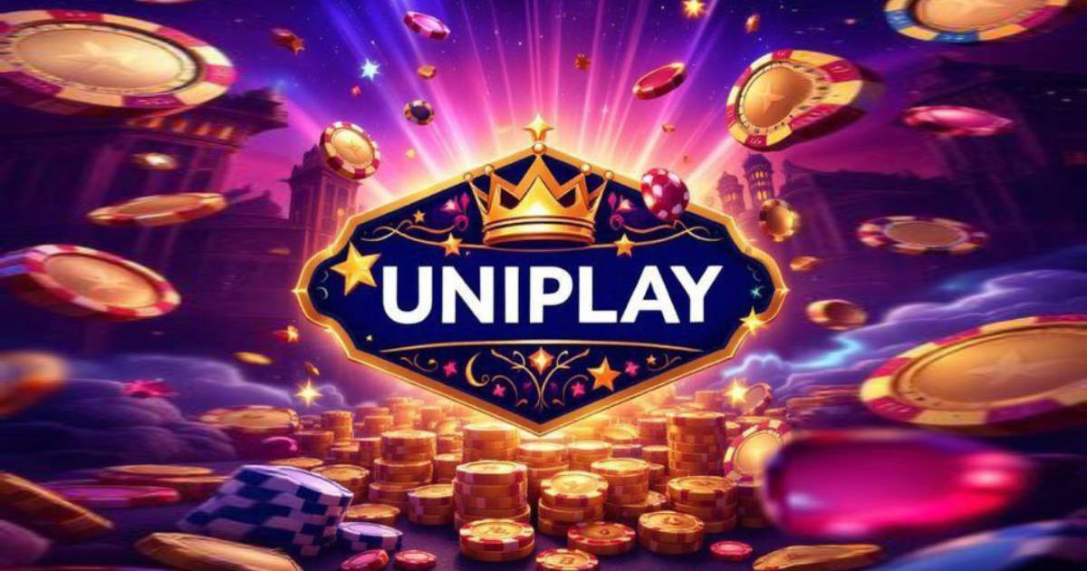 Main promotional banner showcasing Uniplay Casino 24 Cloud games